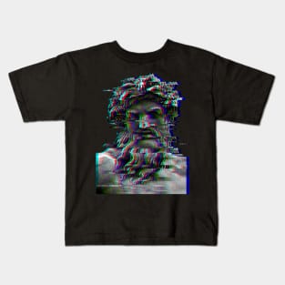 Zeus glitch Kids T-Shirt